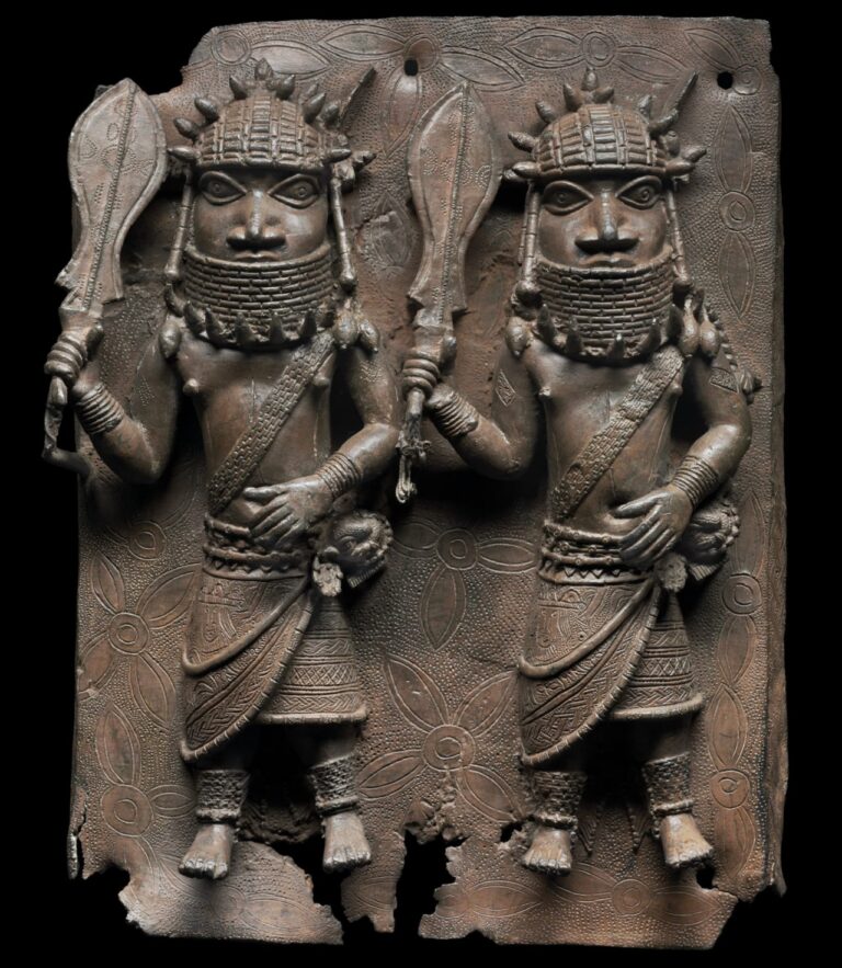 Benin Brass plaques